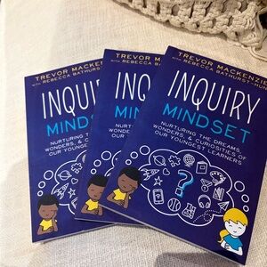Inquiry Mindset book lot set of 3 Trevor Mackenzie new educational teacher